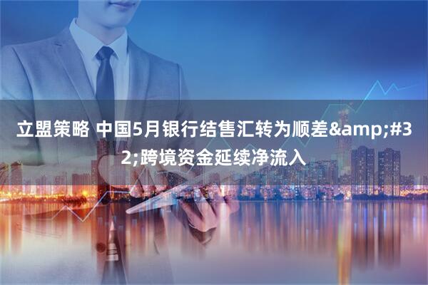 立盟策略 中国5月银行结售汇转为顺差&#32;跨境资金延续净流入