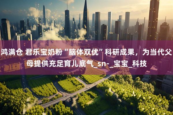 鸿满仓 君乐宝奶粉“脑体双优”科研成果，为当代父母提供充足育儿底气_sn-_宝宝_科技